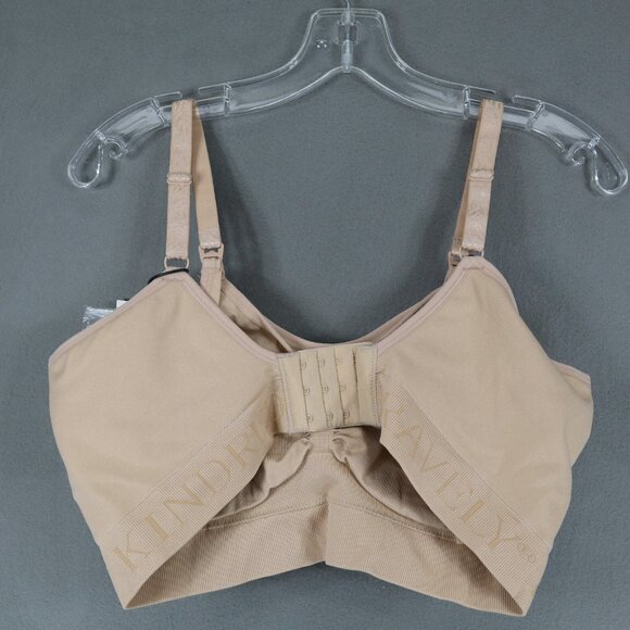 New Kindred Bravely Sublime Hands-Free Pumping & Nursing Bra Beige XL - Picture 3 of 4